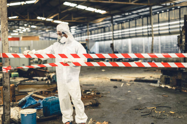 Professional Infectious Disease Decontamination technician working in Stockholm, NJ